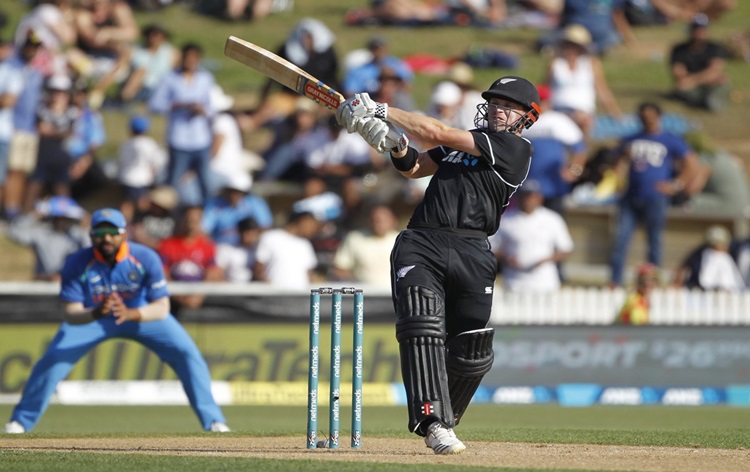 New Zealand's Trent Boult and Colin de Grandhomme wreaked havoc with the new ball to bundle out a hapless India for 92  to help hosts pull off a stunning 8 wickets win in the 4th and penultimate ODI at Hamilton. This is India's seventh-lowest total in the 50-over format. 
